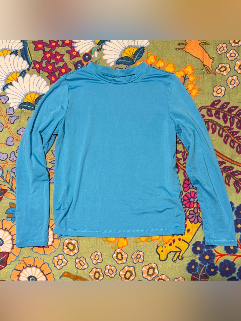 Cat & Jack Blue Long Sleeve Swim Shirt